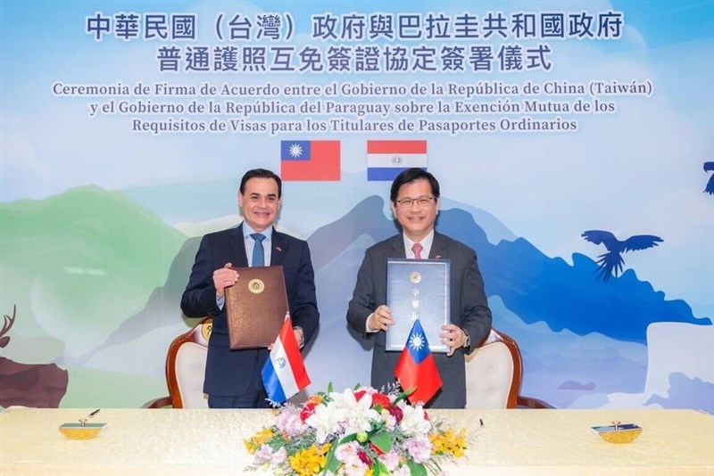 Paraguay dukung Taiwan
